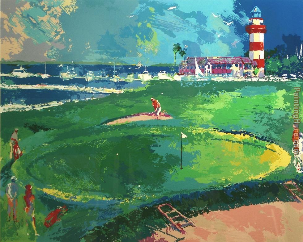 Leroy Neiman 18th at Harbourtown